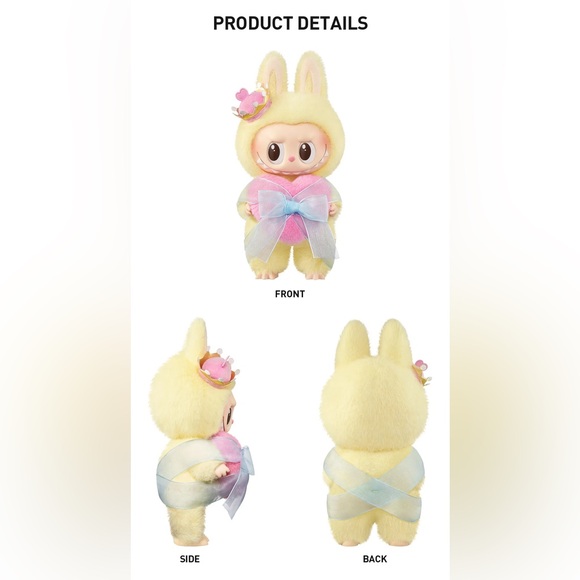 LABUBU Let's Checkmate Series Vinyl Plush THE MONSTERS - Picture 4 of 10
